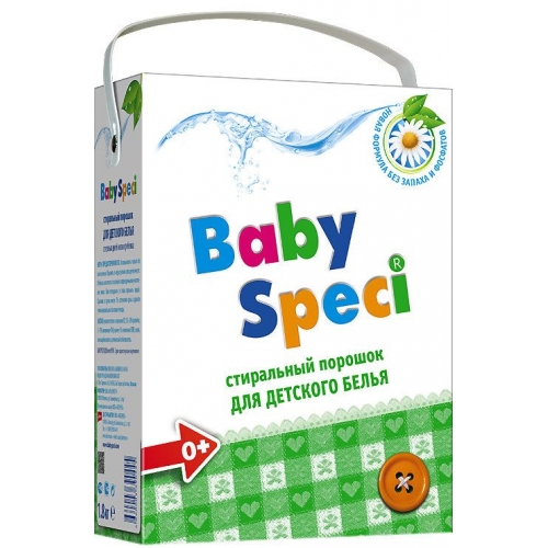 Купить Стиральный порошок для детского белья BabySpeci 390445 (1,8кг) в интернет-магазине Ravta – самая низкая цена