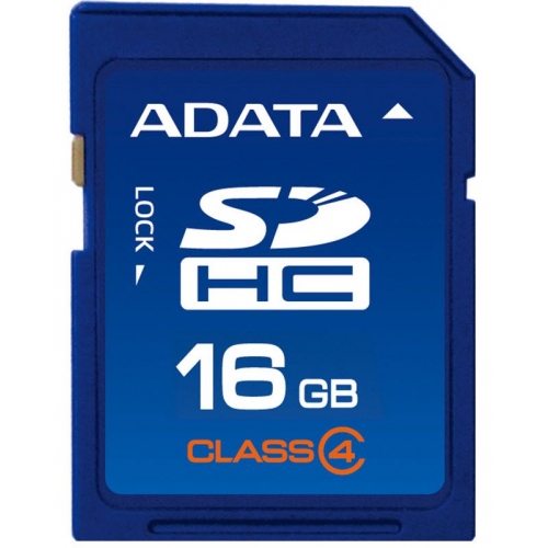 Купить Флеш карта SDHC 16Gb Class4 A-Data в интернет-магазине Ravta – самая низкая цена