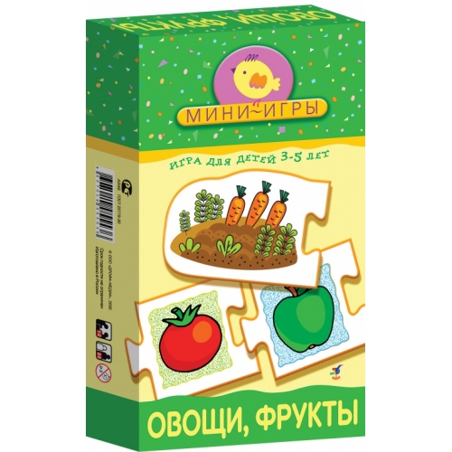 Купить Мини-игры "Овощи,фрукты" арт.1150 /24 в интернет-магазине Ravta – самая низкая цена