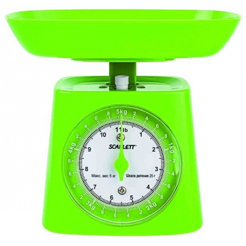 Купить Весы кухонные Scarlett SC-1219 зеленый в интернет-магазине Ravta – самая низкая цена