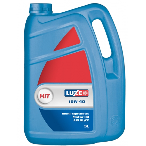 Купить Масло LUXE моторное HIT 10W-40 SL/CF п/с (5л) в интернет-магазине Ravta – самая низкая цена