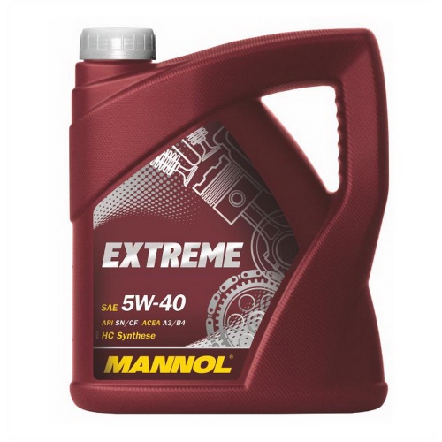 Купить Масло Mannol Extreme SAE 5W-40 (4л) в интернет-магазине Ravta – самая низкая цена