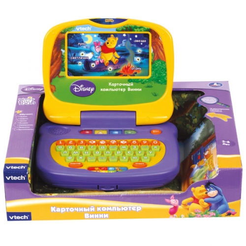 Vtech компьютер винни для самых маленьких