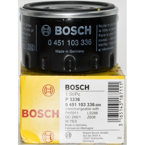 Купить (0451103336) Bosch Фильтр масляный в интернет-магазине Ravta – самая низкая цена