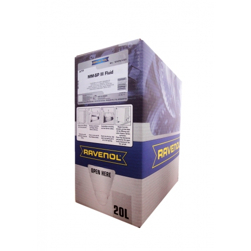 Купить Трансмиссионное масло RAVENOL ATF MM SP-III Fluid (20л) ecobox в интернет-магазине Ravta – самая низкая цена