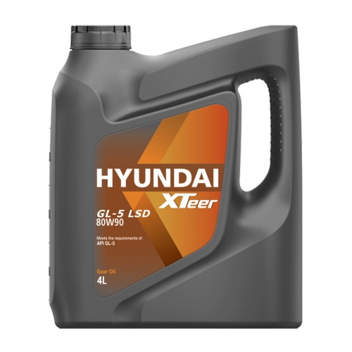 Купить HYUNDAI Трансмиссионное масло универсальное XTeer Gear Oil-5 LSD 80W-90 (1041423), 4л в интернет-магазине Ravta – самая низкая цена