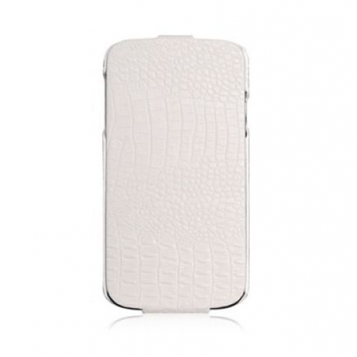 Купить Чехол Borofone Crocodile leather case для Samsung Galaxy S4, имитация кожи крокодила (белый) в интернет-магазине Ravta – самая низкая цена