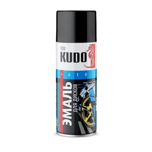 Купить KU-5203 Kudo Эмаль для дисков черная (520мл)  в интернет-магазине Ravta – самая низкая цена