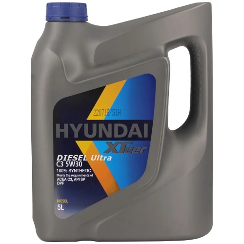 Купить Масло моторное HYUNDAI XTeer Diesel Ultra C3 5W-30 (5л) в интернет-магазине Ravta – самая низкая цена