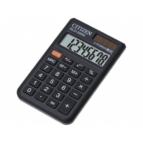 Купить Калькулятор Citizen SLD-200N (черный) в интернет-магазине Ravta – самая низкая цена