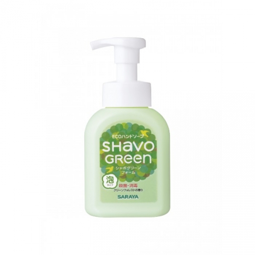 Купить 230721 Жидкое пенящееся мыло для рук Shavo Green  foam Soap 0,25 L в интернет-магазине Ravta – самая низкая цена