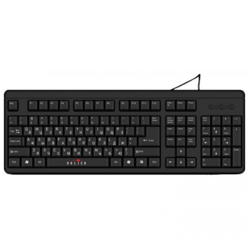 Купить Клавиатура Oklick 140M Black PS/2 в интернет-магазине Ravta – самая низкая цена