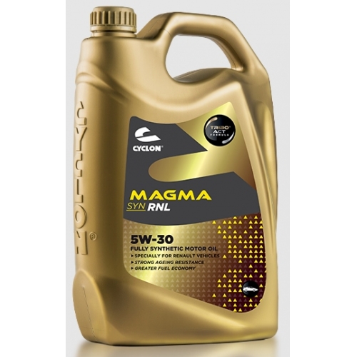 Купить Cyclon Magma Syn RNL 5W30 (API SN, ACEA C4, Греция), 5 л масло моторное синтетика в интернет-магазине Ravta – самая низкая цена