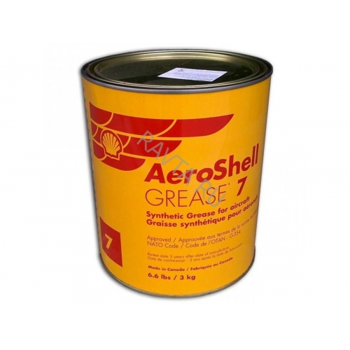 Купить Смазка Shell Aeroshell Grease 7 (3кг) в интернет-магазине Ravta – самая низкая цена