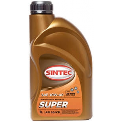 Купить Масло Sintec Супер SAE 15W-40 API SG/CD (1л) в интернет-магазине Ravta – самая низкая цена