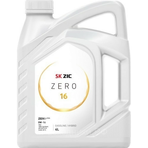 Купить Масло моторное ZIC ZERO 16 0W-16 (4л) в интернет-магазине Ravta – самая низкая цена