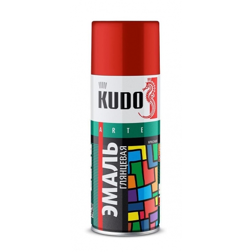 Купить Эмаль аэрозольная универсальная KUDO арт.(KU-1003) красная (0,52л) в интернет-магазине Ravta – самая низкая цена
