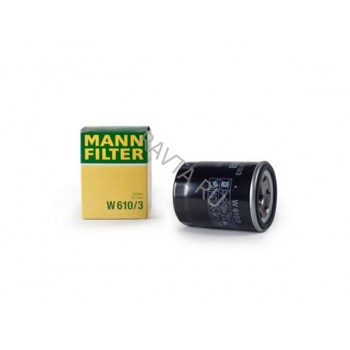 Купить W 610/3 Mann Фильтр масляный   в интернет-магазине Ravta – самая низкая цена