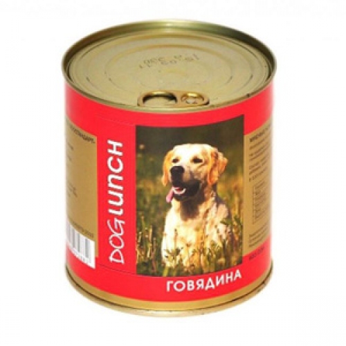 Купить Дог ланч Консервы для собак Говядина (28999) 0,75кг в интернет-магазине Ravta – самая низкая цена