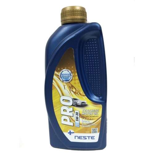 Купить Масло моторное Neste Pro 5W-30 1 л полностью синтетическое в интернет-магазине Ravta – самая низкая цена