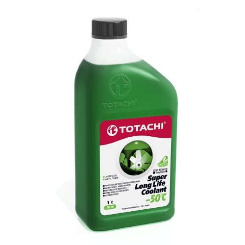 Купить Охлаждающая жидкость TOTACHI SUPER LLC    GREEN   -50C      1л в интернет-магазине Ravta – самая низкая цена