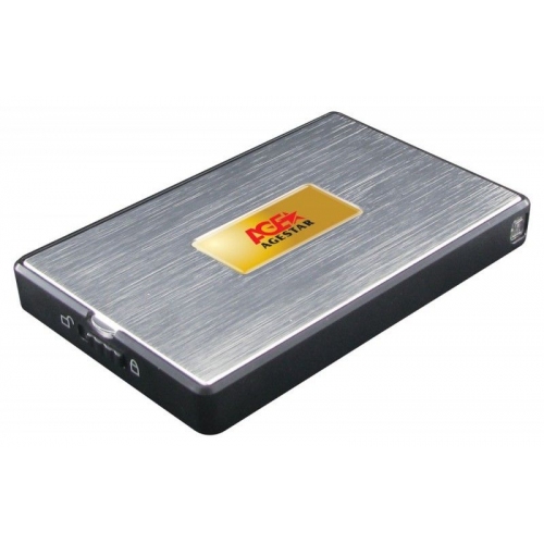Купить Внешний корпус AgeStar SUB2A11 usb2.0 to 2.5" HDD/SSD SATA.Aluminum в интернет-магазине Ravta – самая низкая цена