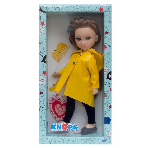 Купить KNOPA. Кукла "Мишель" под дождём арт.85001 /6 (Пластмастер) в интернет-магазине Ravta – самая низкая цена
