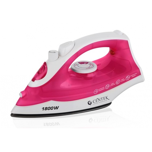 Купить Утюг Centek CT-2319 Pink 1800Вт в интернет-магазине Ravta – самая низкая цена