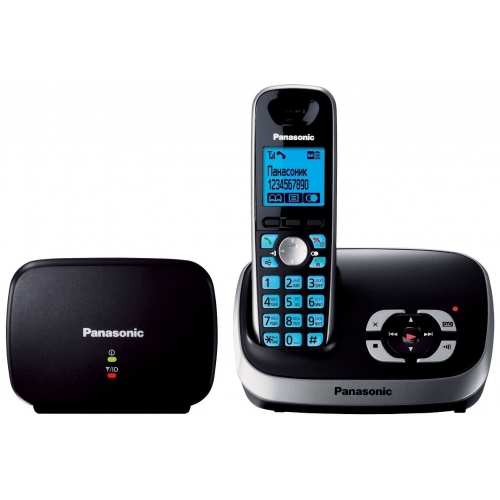 Купить Телефон DECT Panasonic KX-TG6541RUB (черный) в интернет-магазине Ravta – самая низкая цена