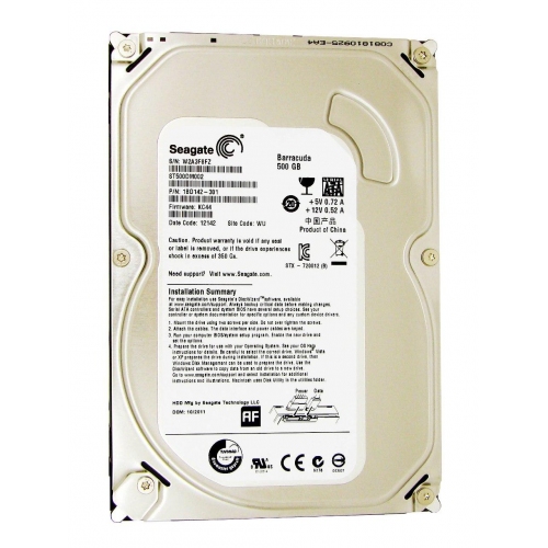 Купить Жесткий диск SEAGATE ST500DM002 500GB SATA 7200 RPM 6GB/S 16MB в интернет-магазине Ravta – самая низкая цена