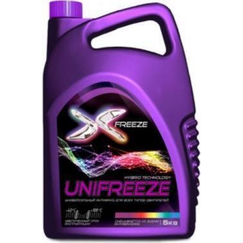 Купить Антифриз X-Freeze Unifreeze в п/э кан. 5кг "4" в интернет-магазине Ravta – самая низкая цена