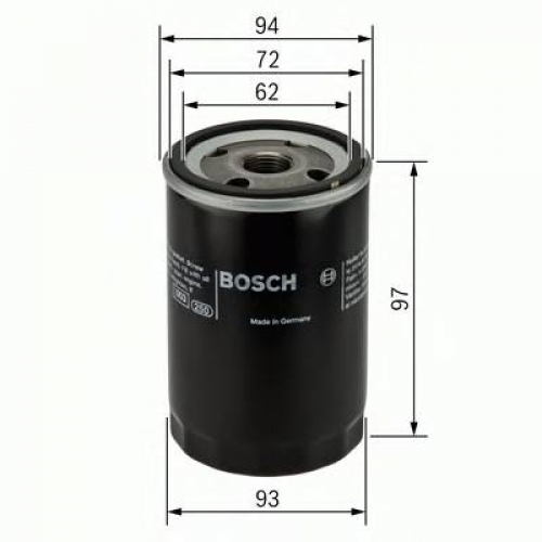 Купить (0451103333) Bosch Фильтр масляный в интернет-магазине Ravta – самая низкая цена