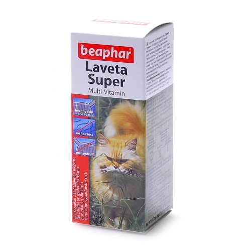 Купить Beaphar Витамины для кожи и шерсти Кошек, масло Laveta Super for Cats в интернет-магазине Ravta – самая низкая цена