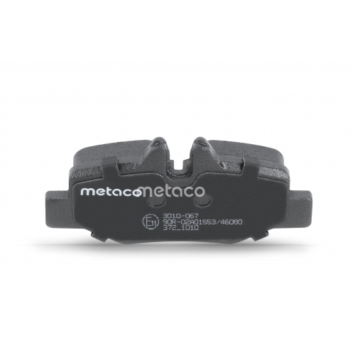 Купить 3010-067 METACO Колодки тормозные задние дисковые к-кт в интернет-магазине Ravta – самая низкая цена