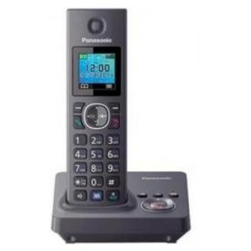 Купить Телефон DECT Panasonic KX-TG7861RUH (серый металлик) в интернет-магазине Ravta – самая низкая цена