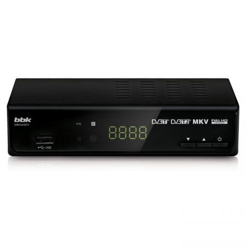 Купить Ресивер DVB-T2 BBK SMP-244HDT2 черный в интернет-магазине Ravta – самая низкая цена