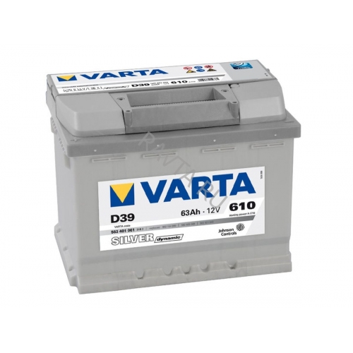 Купить Аккумулятор Varta Silver Dynamic 63Ач (левая) (563 401 061) в интернет-магазине Ravta – самая низкая цена