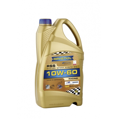Купить Моторное масло RAVENOL RSS Racing Sport Synto SAE10W-60 ( 4л) new в интернет-магазине Ravta – самая низкая цена