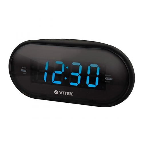 Купить Радиочасы VITEK VT-6602 (BK) в интернет-магазине Ravta – самая низкая цена