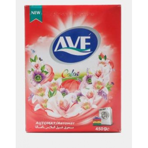 Купить 536973 Порошок стиральный автомат для стирки цветных вещей "AVE" 450гр в интернет-магазине Ravta – самая низкая цена