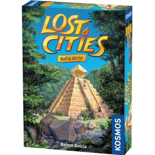 Купить Kosmos. Настольная игра "Lost Cities Roll & Write" (Затерянные города: Бросай и пиши) арт.680589 в интернет-магазине Ravta – самая низкая цена