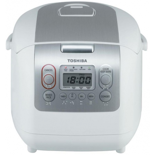 Купить Мультиварка Toshiba RC-10NMFR (белый) в интернет-магазине Ravta – самая низкая цена