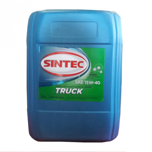 Купить Масло Sintec TRUCK SAE 15W-40 API CI-4/SL (20л) в интернет-магазине Ravta – самая низкая цена