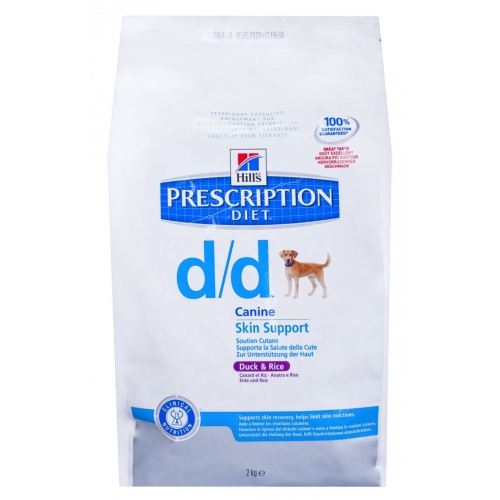 Купить Диетический корм Hill's D/D для собак Утка&рис: Лечение пищевых аллергий и непереносимости (Duck&Ric в интернет-магазине Ravta – самая низкая цена