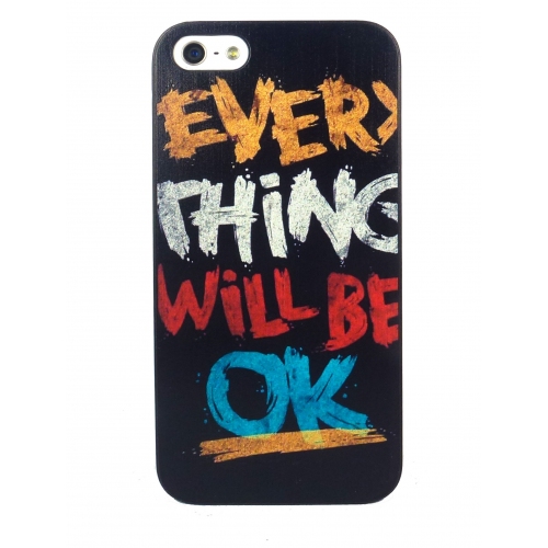 Купить Чехол-накладка Everything will be ok для iPhone 5 в интернет-магазине Ravta – самая низкая цена