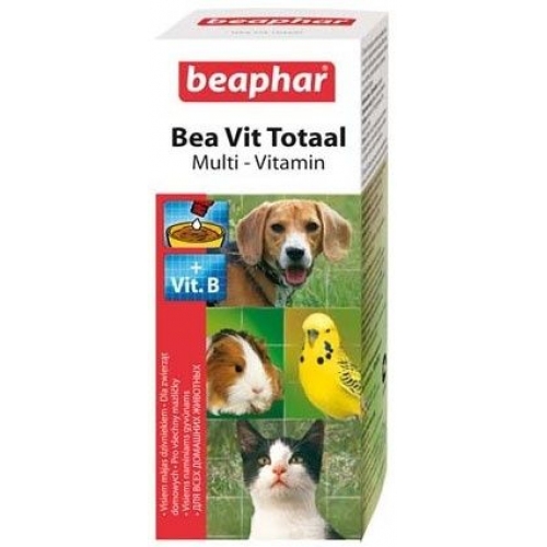 Купить Beaphar Витамины во время линьки д/кошек, собак, птиц и грызунов Vit Total в интернет-магазине Ravta – самая низкая цена