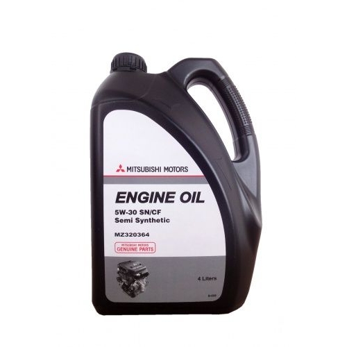 Купить Моторное масло MITSUBISHI Engine Oil Semi-Synthetic SN/CF SAE 5W-30 (4л) в интернет-магазине Ravta – самая низкая цена