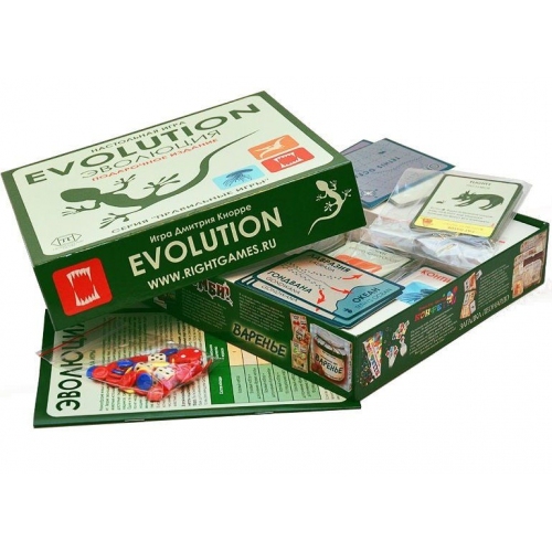 Купить Карточная игра "Эволюция.Подарочная" 3 выпуска игры+ 18 новых карт арт.13-01-04 в интернет-магазине Ravta – самая низкая цена
