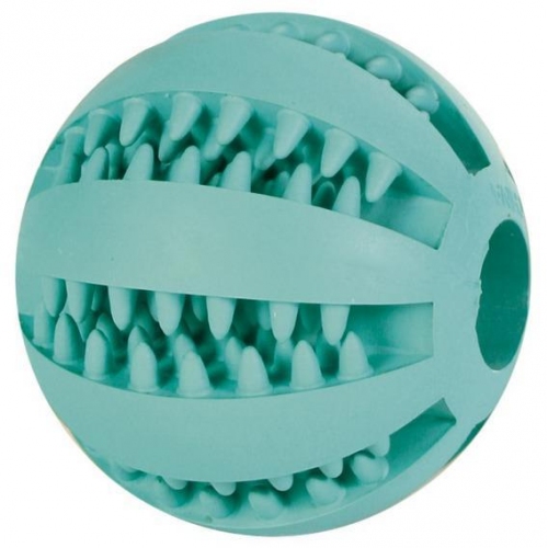 Купить Игрушка TRIXIE для собаки "Мяч для бейсбола DentaFun" 5см, резина, зеленый в интернет-магазине Ravta – самая низкая цена