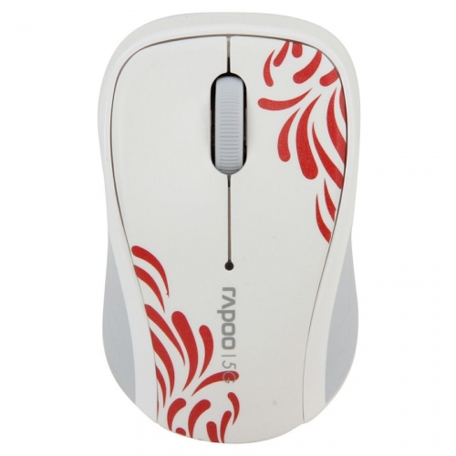 Купить Мышь Rapoo 3100p White белый Беспроводная 1000 USB 2 в интернет-магазине Ravta – самая низкая цена